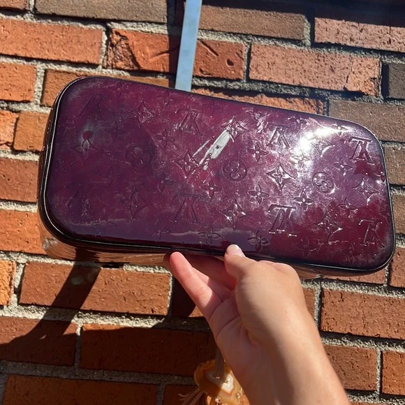 Authentic Louis Vuitton Set Matching Purse and Wallet Vernise Reader - Picture 10 of 17